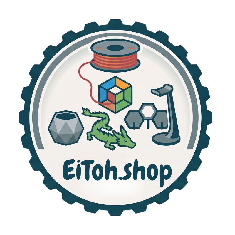 EiToh.shop Logo — 3D Printing, Maker Tech & Creative Solutions